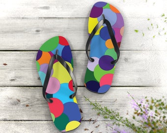 Coloured Flip Flops