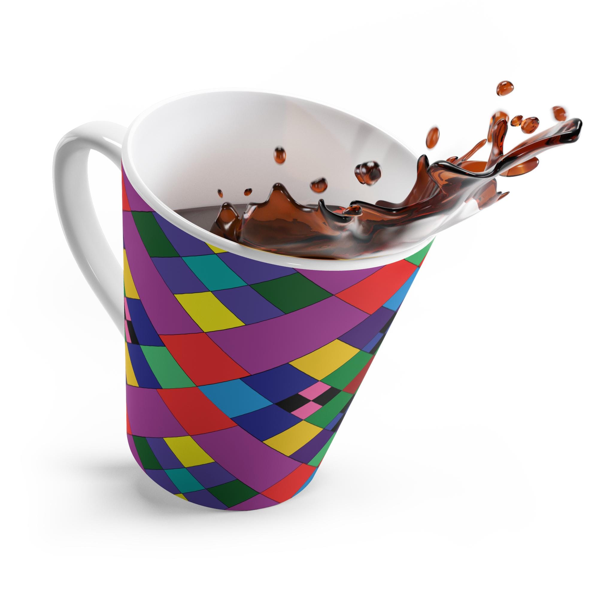 Diamond Latte Mug - 12oz