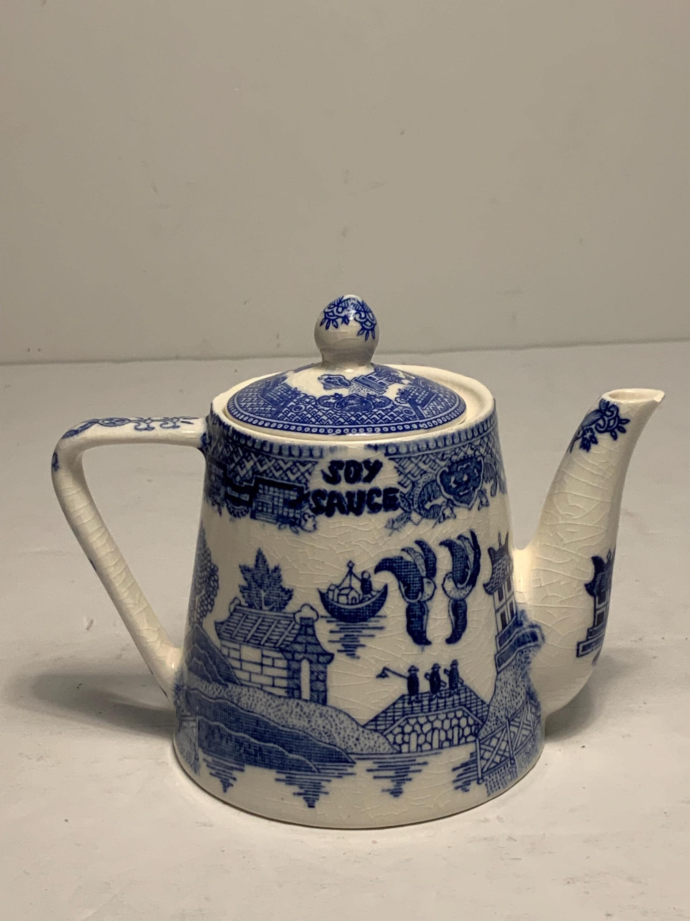 Antique Soy Sauce Pot - Etsy