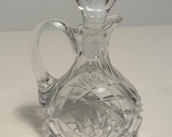 Ampolla vintage in cristallo irlandese Galway, 16,5 cm.