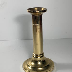 One Baldwin Brass Candlestick Holder 6 in.