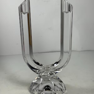 Bleikristall Germany Marc Aurel Dual Crystal Candlestick Holder 8 in.