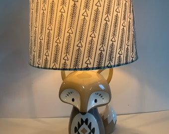 Levtex Fox Lamp with Shade 15.5 in.