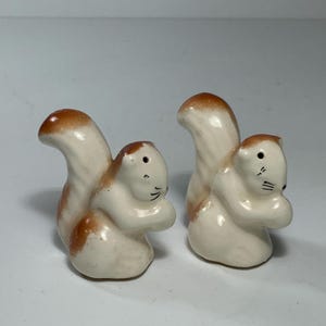 Vintage Squirrels Salt & Pepper Shakers