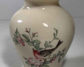 Lenox Serenade Bird Vase 5.75 in.
