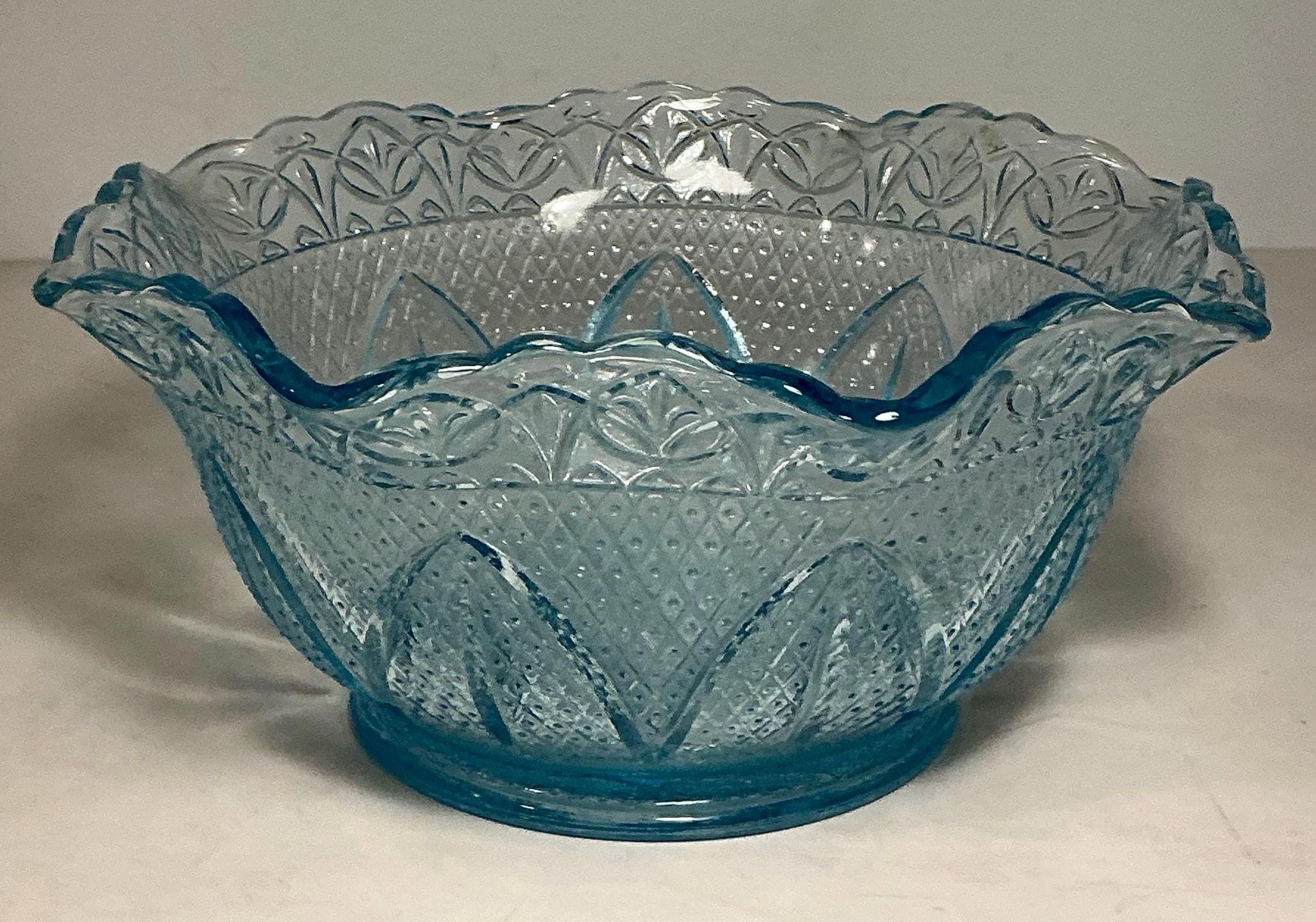 Princess House Blue Bowl - Etsy