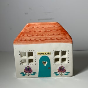 Natural Life Ceramic House Napkin Holder 4.5 in.