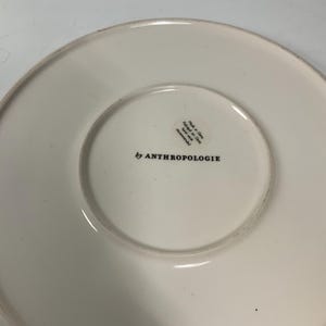 Anthropologie Gisele Fox Dessert Plate 8.25 in. image 7