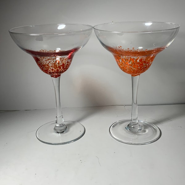 Mexican Confetti Margarita Glass Etsy