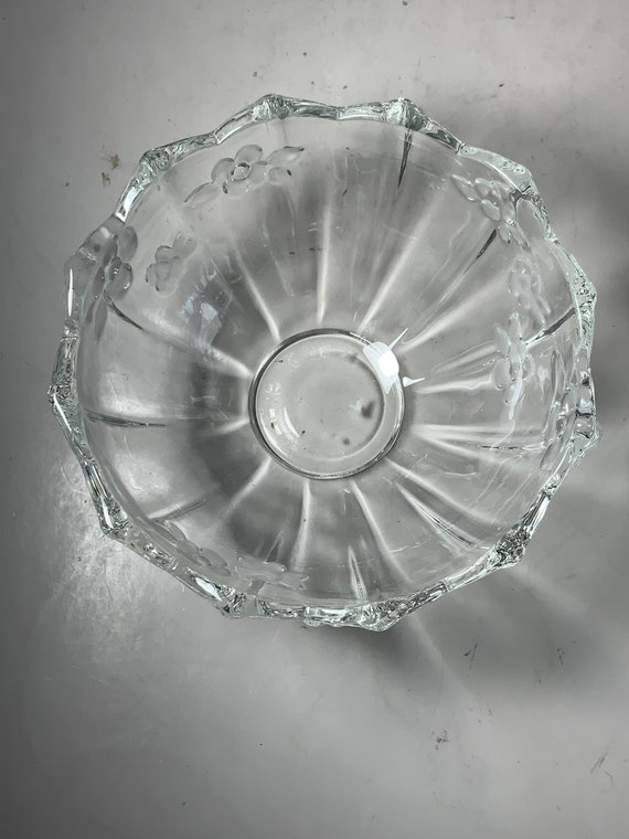 オリジナル Walther Glass カルメン フローラル フロスト クリスタル