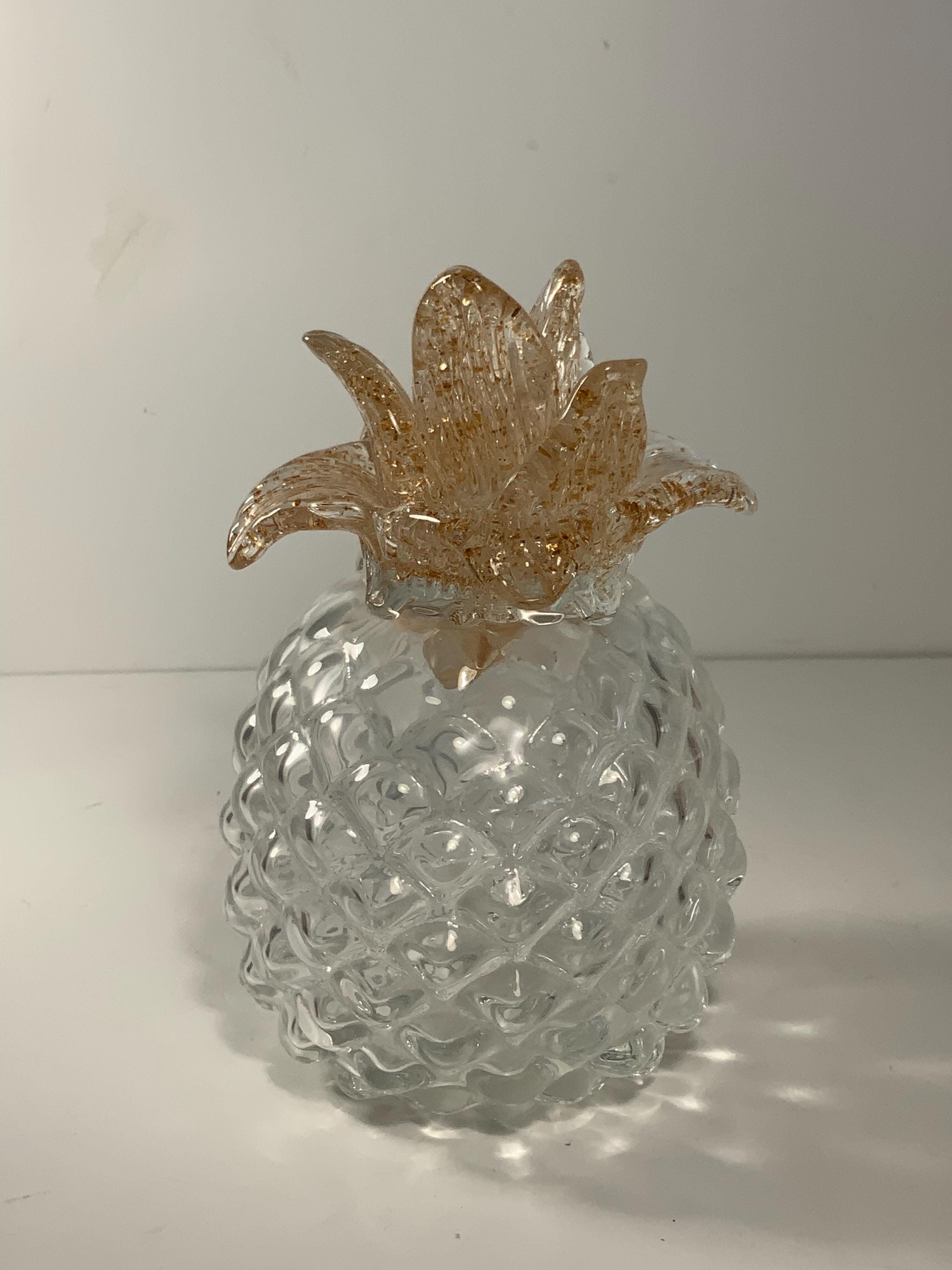 置物 pineapple pineapple Amazon.co.jp: NaneTidy Crystal Pineapple Figurine Fruit Decor