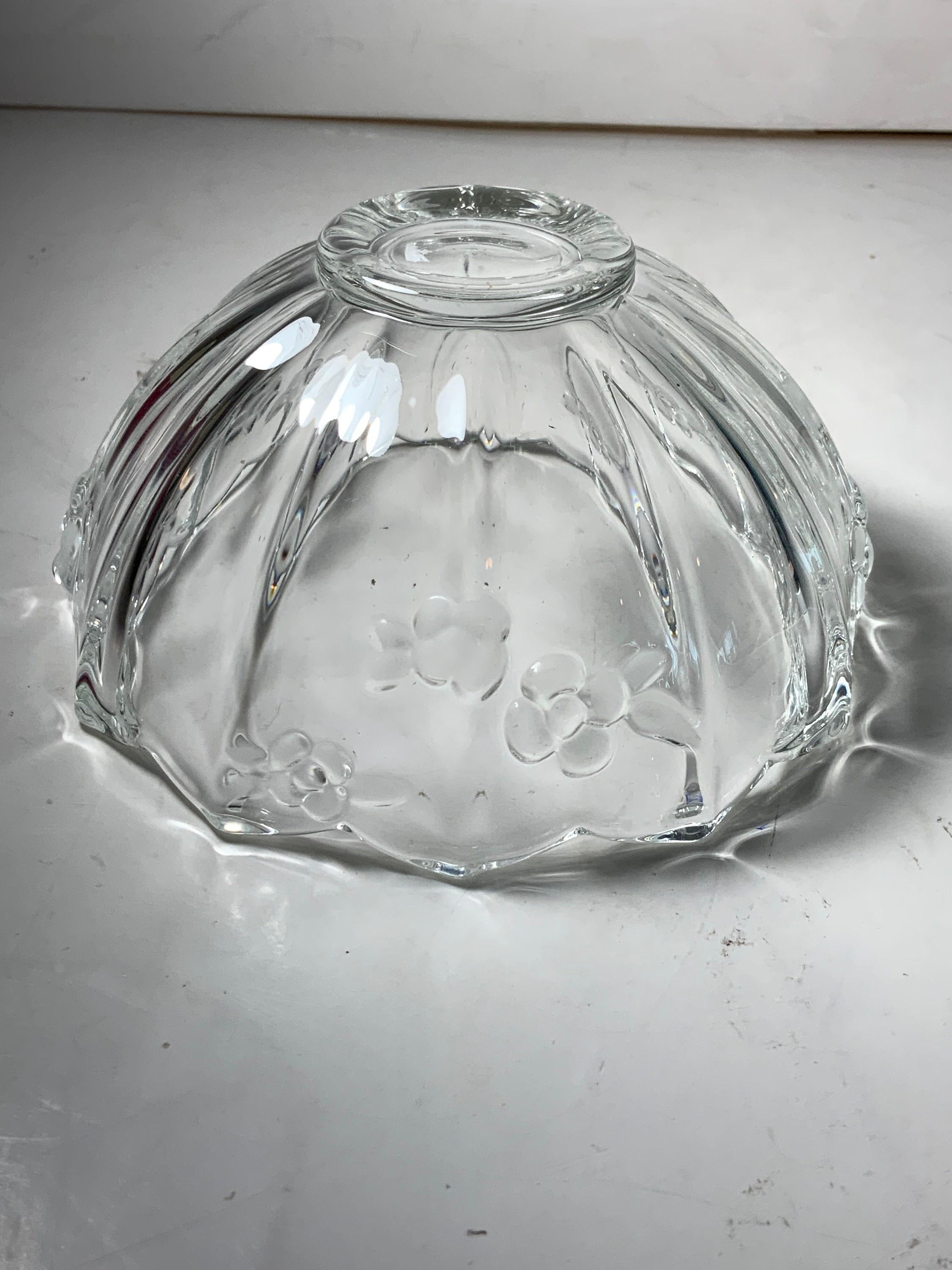 オリジナル Walther Glass カルメン フローラル フロスト クリスタル