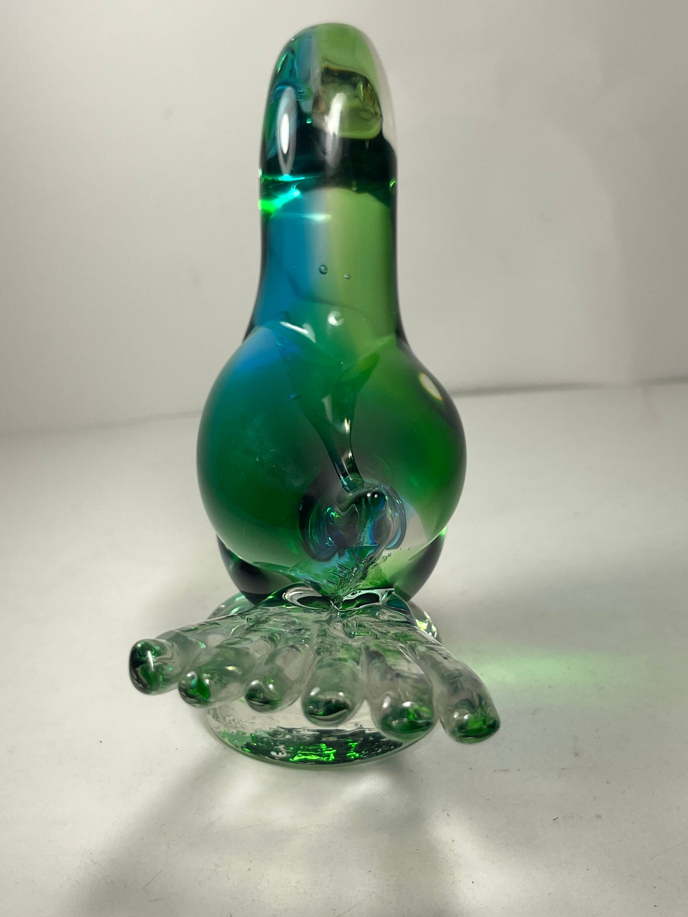 ヴィンテージ ムラーノ 手吹きアートガラス 鳩 鳥像 6 インチ。 - Etsy 
