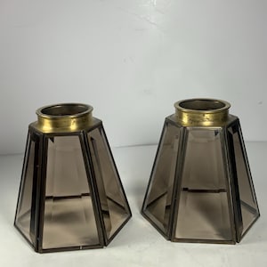 ヴィンテージ クリア バブル 卵型ガラス ペーパーウェイト 6 インチ