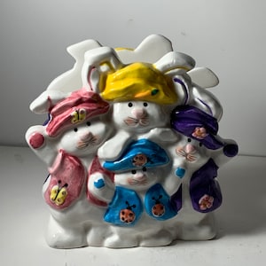 Oxford Elite Ceramic Bunny Serviettenhalter 14 cm.