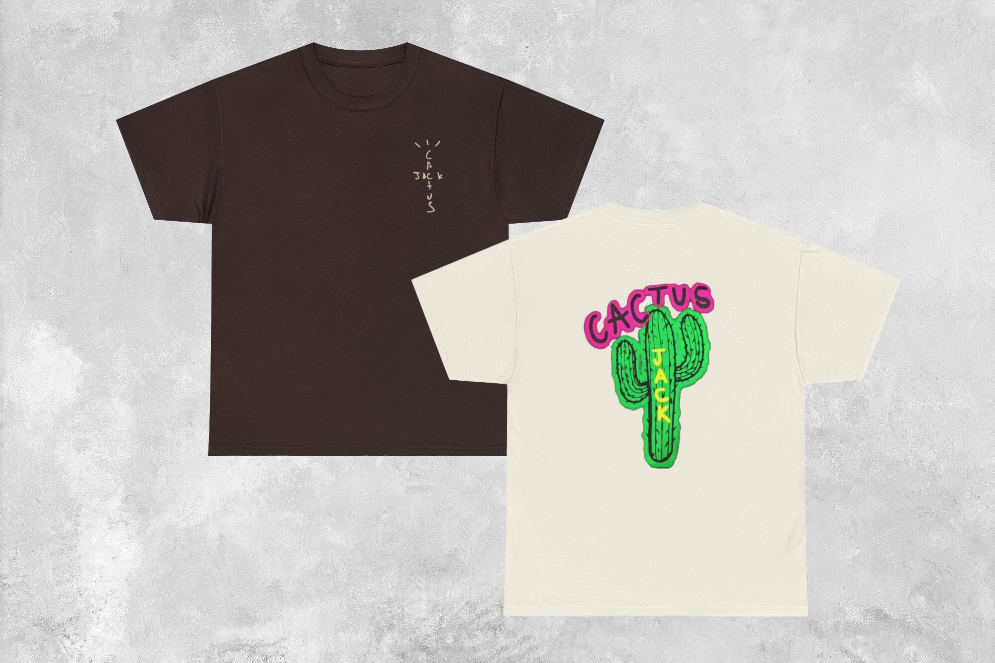Cactus Jack Luxury Men Cotton Hip Hop T Shirt 