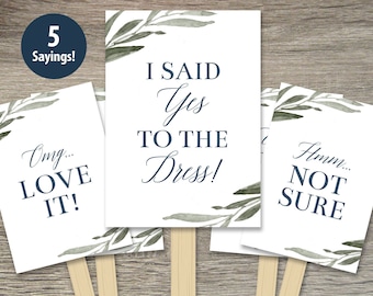 say yes to the dress signs party city Say yes to the dress signs printable set I said yes to the dress sign  wedding dress shopping bridal shower game bridal dress shopping 324 by  Rebecca Designs Co