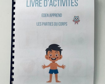 Livre d’activités les parties du corp