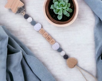 Stylish Custom Name Pacifier Clip - A Lovely Baby Shower Gift