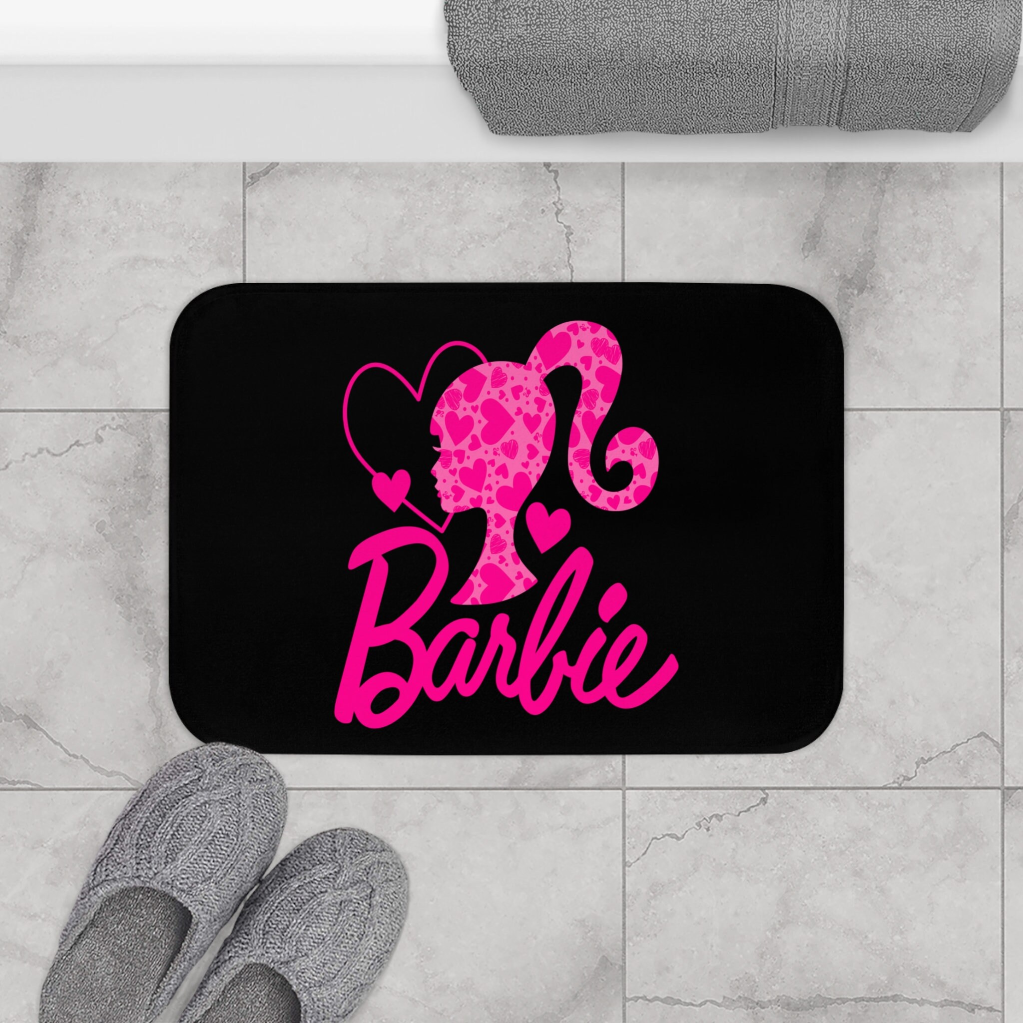 Barbie bath mat outlet
