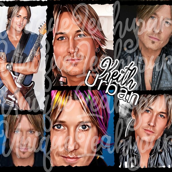 Keith Urban 20 Oz tumbler wrap