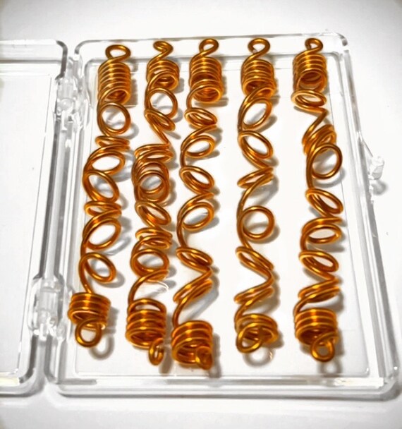 Copper Loc Jewelry Gift Set 5pc Freestyle, (braids Twists)coil Loc