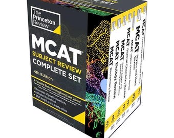 Princeton Review MCAT Subject Review: Complete 7-Book Set