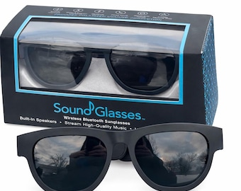 Sound glasses, works with Bluetooth! Use golfing, fishing, running or walking your dog!