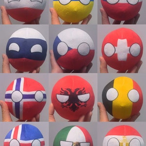 Countryball plushies buy 2 get 1 FOR FREE image 2