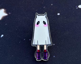Pin fantasma assustador: Pin de Halloween à prova d'água