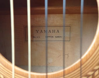 Rare 1961 Yamaha Model No. #45 Classical Concert Guitar - Etsy Israel