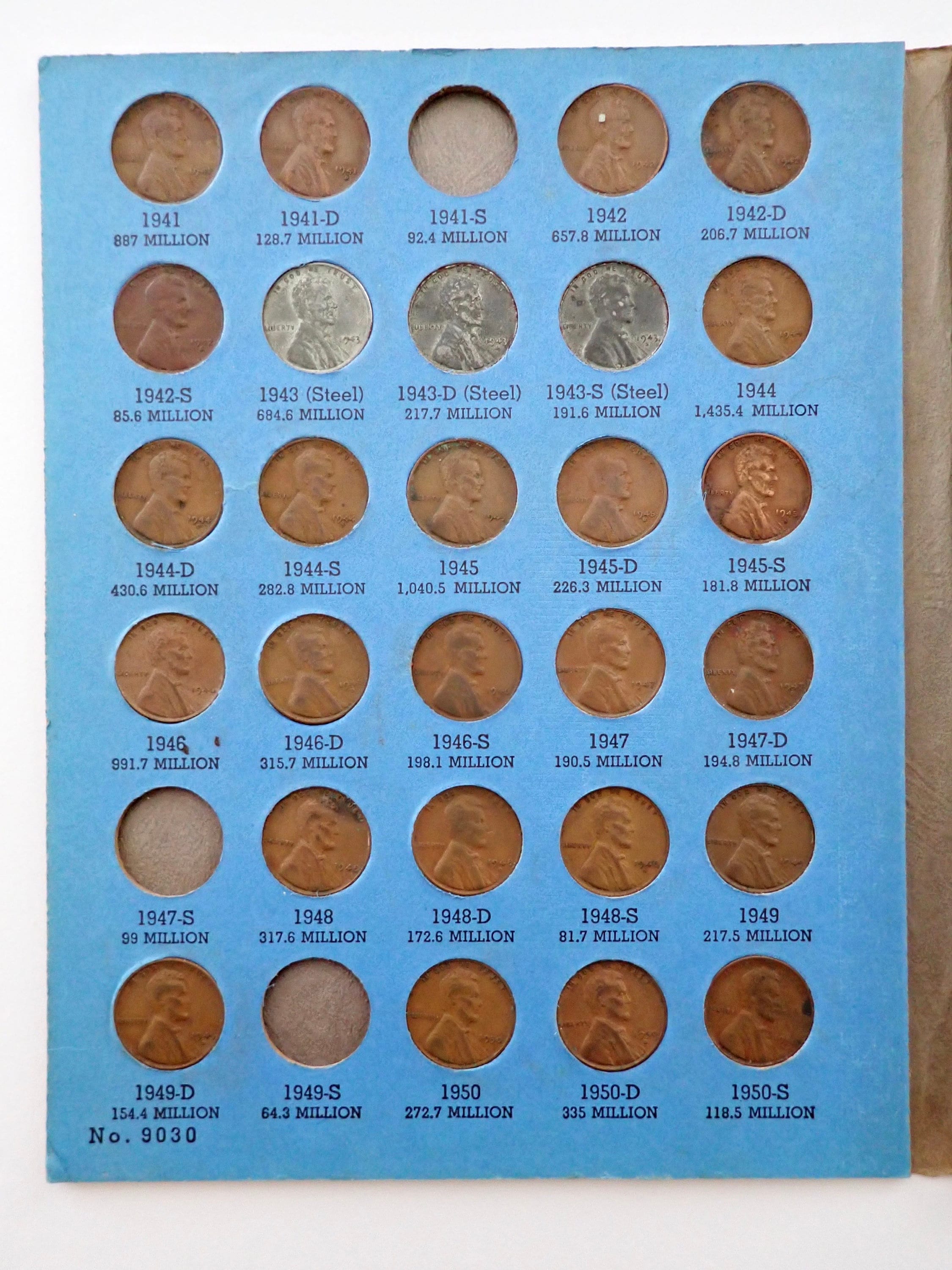 Lincoln Head Cent Collection Starting 1941 Number Two - Etsy