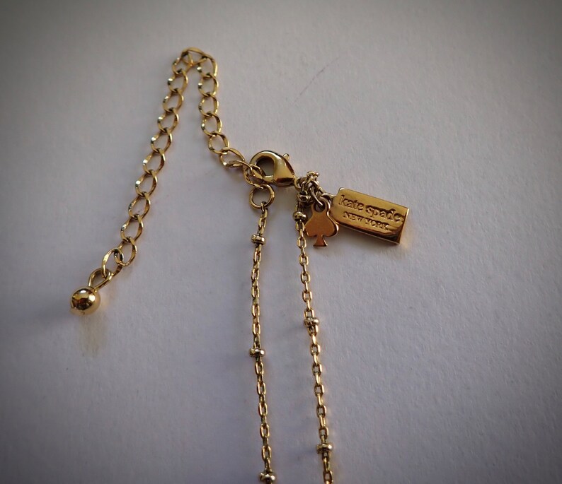 Spade Locket Kate Spade Gold “s” Locket Necklace - Etsy