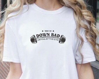 Embroidered - Down Bad - TTPD - Embroidered Shirt