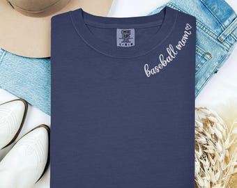 Embroidered - Baseball Mom
