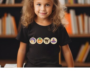 YOUTH Embroidered - Halloween Cookies -  Embroidered Shirt