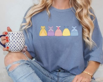 Embroidered - Princess Dresses-  Embroidered Shirt