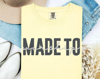 Embroidered - Made To Worship