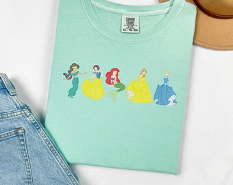 Brodé - Chemise brodée princesse Sketch