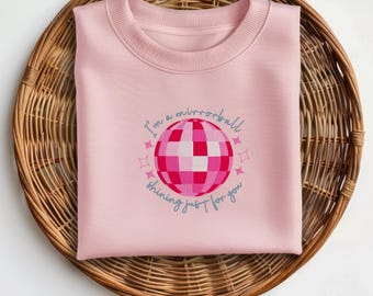 Embroidered - I'm a mirrorball - Folklore - Embroidered Shirt