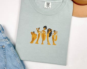 Brodé - Chemise brodée Hercule Les Muses