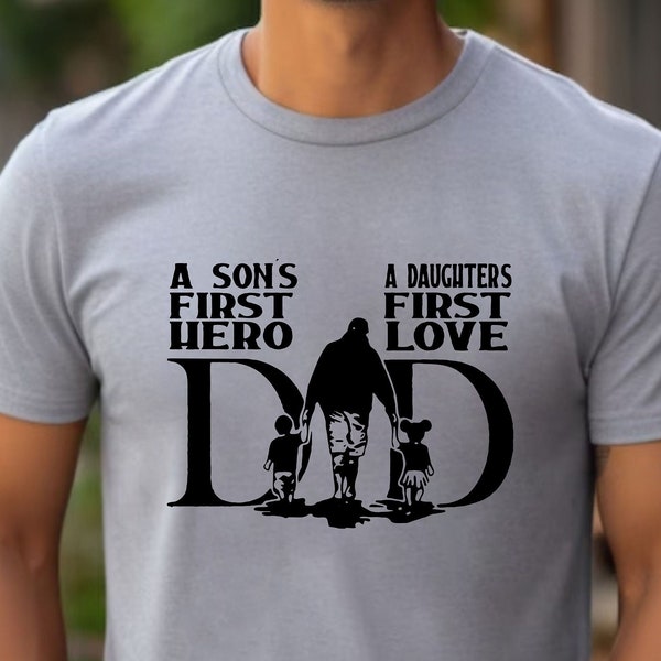 Dad Shirt, Grandpa Shirt, Father Gifts, Papa Shirt, Super Hero, Dad Daughter Shirts, Gift For Husband, Fathers Day Tshirt, Grandfather Gift