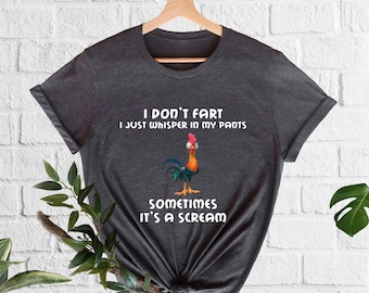 I Don't Fart I Just Whisper, Funny Dad T-Shirt, Fathers Day Gift, Sarcastic Men Quote, Dad Jokes, Husband Tee, Funny Sayings,Sarcastic Shirt
