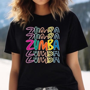 Zumba shirt design on sale