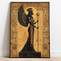 Nubian Egyptian Goddess Ai Art by Tijani A Trotman - Etsy