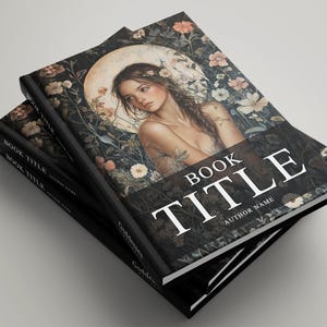 Book Cover Design based on one of my Artworks, custom book cover art, Customized book cover, ebook cover design, Personalized book covers