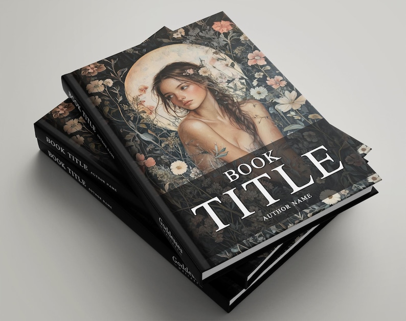 Book Cover Design based on one of my Artworks, custom book cover art, Customized book cover, ebook cover design, Personalized book covers