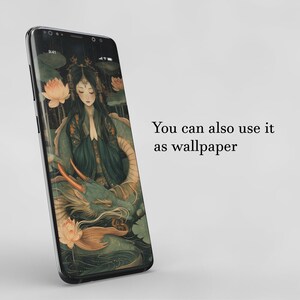 Kwan Yin Chinese Goddess of Compassion, Guan Yin Printable, Quanyin ...