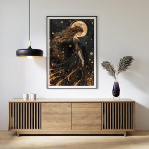 ATENSHI ART 'Influence' Abstract Print – Premium Matte Poster 18x24" By Mario Angel, Unframed - View #8