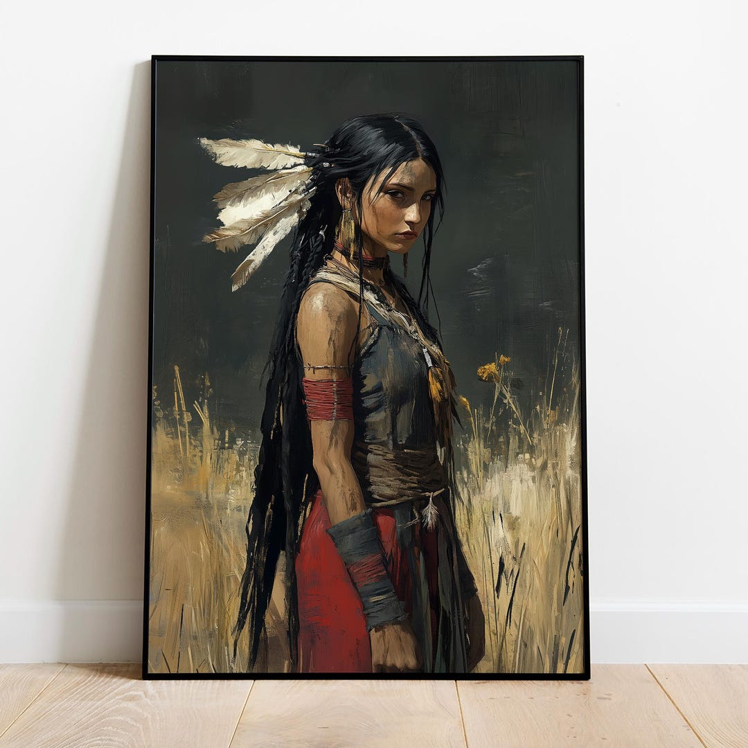 Maka Goddess Art | Lakota Mother Earth | Ancient Mythology Decor ...